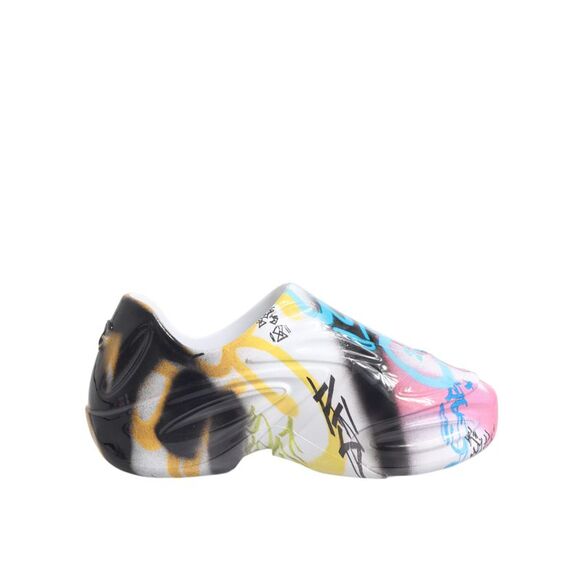 Dolce & Gabbana Multicolor Graffiti Daymaster Sneakers Men's Shoes